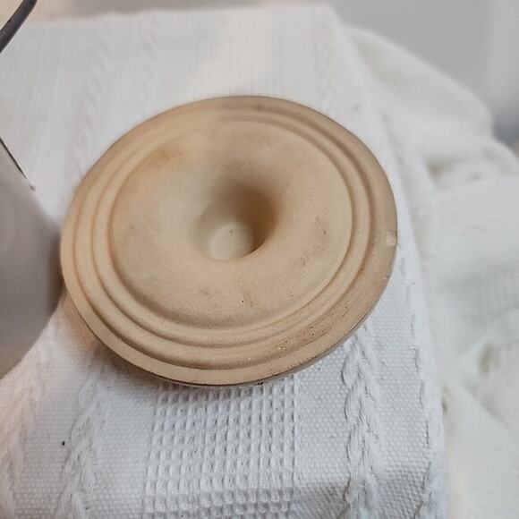 Vintage Kaukauna Klub Cheese Label Crock & Lid Stoneware Wisconsin 12 oz - Picture 5 of 9